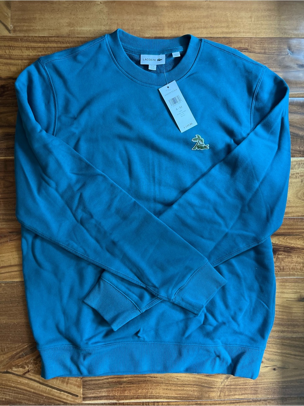 Lacoste Men's Crewneck Sweatshirt - Teal